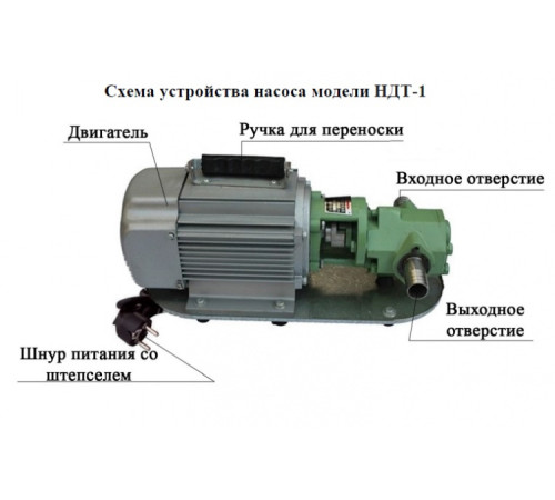 Насос для ДТ и масла Vodotok НДТ-1