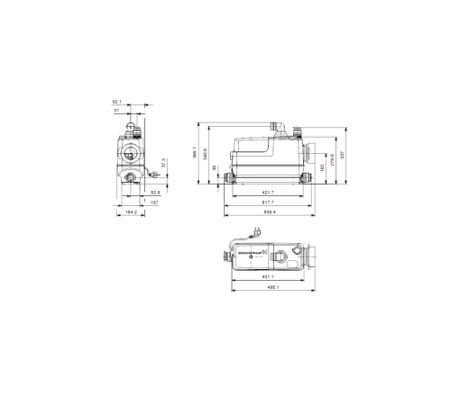 Канализационная насосная установка Grundfos SOLOLIFT2 CWC-3