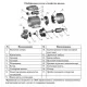 Насос поверхностный вихревой LEO AP110F